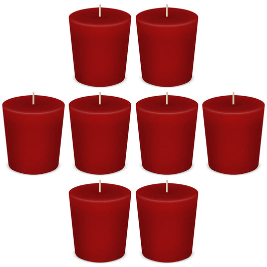 American Candle Strawberry Votive Scented Candles by American Candle - Box of 8 - Made in the USA