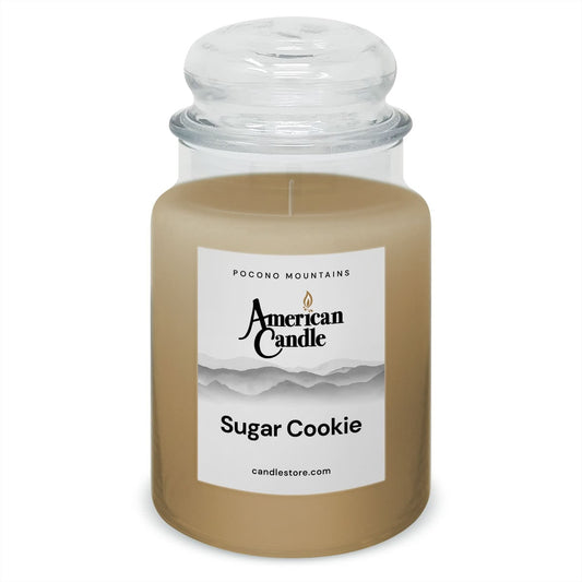 American Candle Sugar Cookie 22 oz Glass Jar Scented Candle - Made in the USA