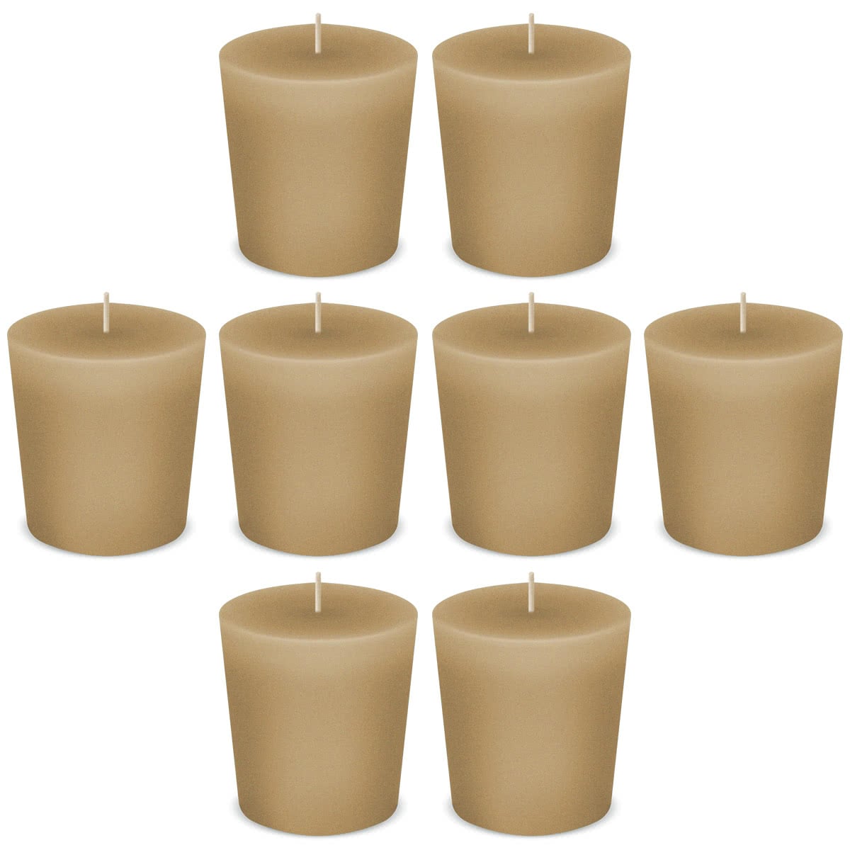 American Candle Sugar Cookie Votive Scented Candles by American Candle - Box of 8 - Made in the USA