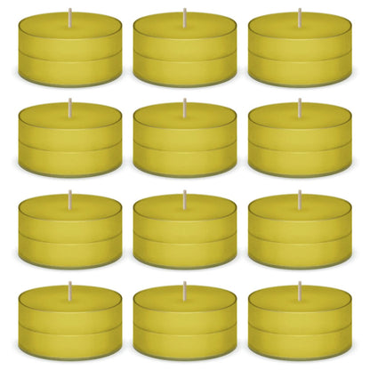 Sunflower Scented Tea Lights Candles by American Candle - 12 Pack
