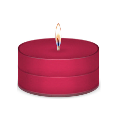American Candle Tropical Fruit Scented Tea Light Candle with Flame - Made in the USA