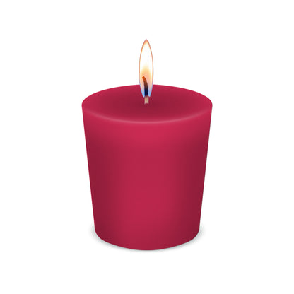 American Candle Tropical Fruit Scented Votive Candle with Flame - Made in the USA