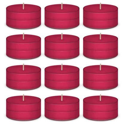 Tropical Fruit Scented Tea Lights Candles by American Candle - 12 Pack