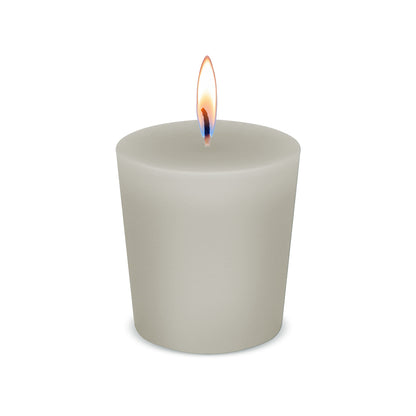 American Candle Vanilla Scented Votive Candle with Flame - Made in the USA