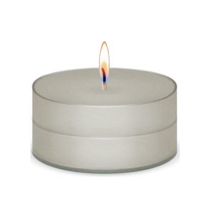 American Candle Vanilla Scented Tea Light Candle with Flame - Made in the USA